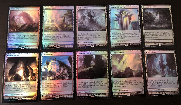 Shock Land EXP (Totale 10 carte) Zendikar Expeditions